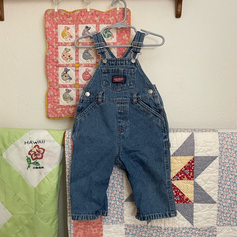 SOLD Vintage Old Navy Baby Denim Overalls